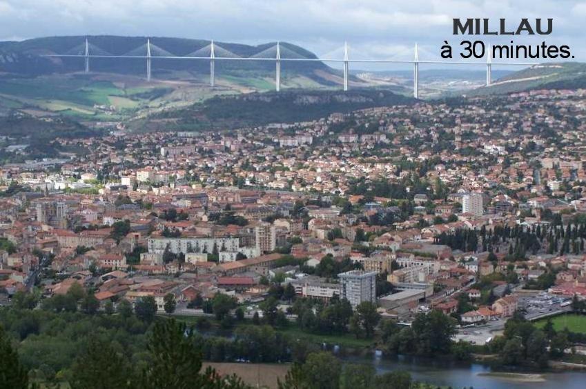 Chambre Au Calme Avec Spa Privatif Gratuit Sud Aveyron Les Palmiers Des Causses Saint-Rome-de-Tarn ภายนอก รูปภาพ