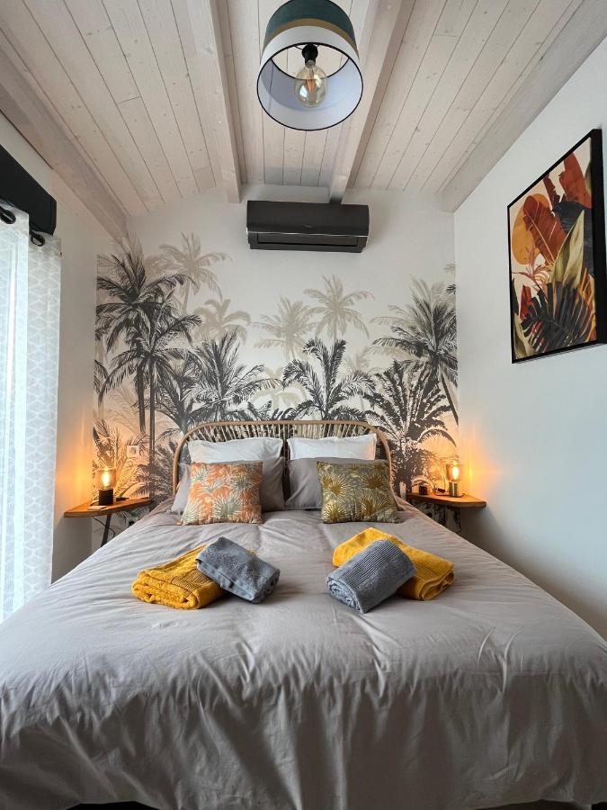 Chambre Au Calme Avec Spa Privatif Gratuit Sud Aveyron Les Palmiers Des Causses Saint-Rome-de-Tarn ภายนอก รูปภาพ